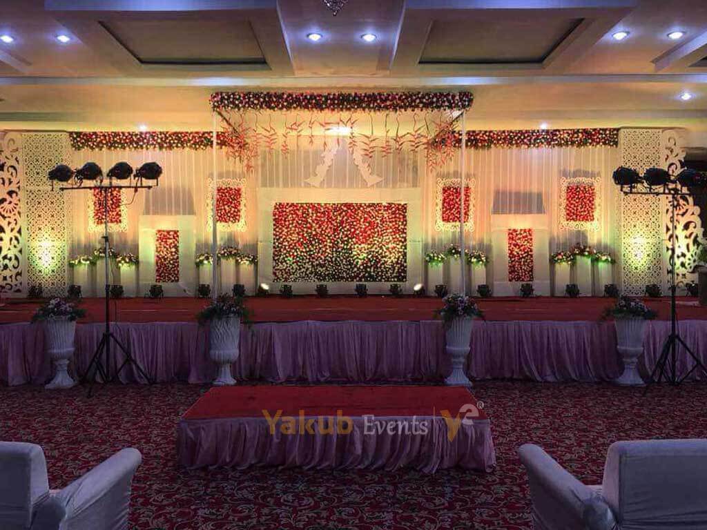 Best Wedding Reception Stage Decorations 